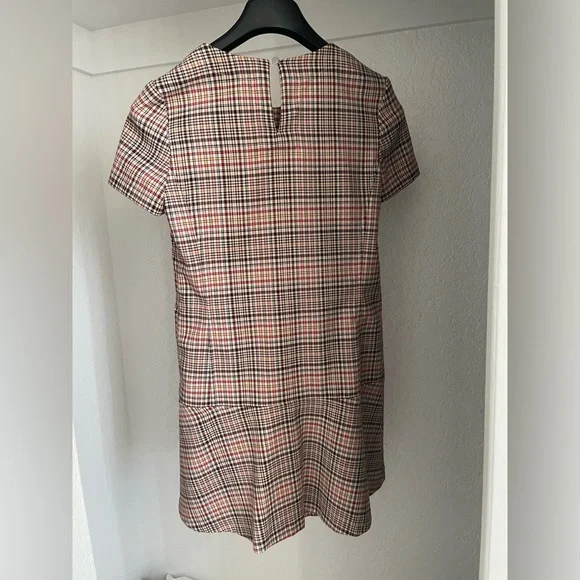 CLAUDIE PIERLOT
Short-Sleeved Checkered Dress - Picture 9 of 16